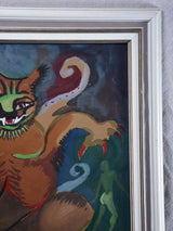 Colorful Gouache Mythical Creatures Artwork