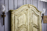 Pair of antique wall sconces from a maison de maître - etched glass