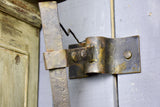 Pair of antique wall sconces from a maison de maître - etched glass