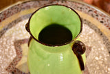 Green Dieulefit vase 1930's