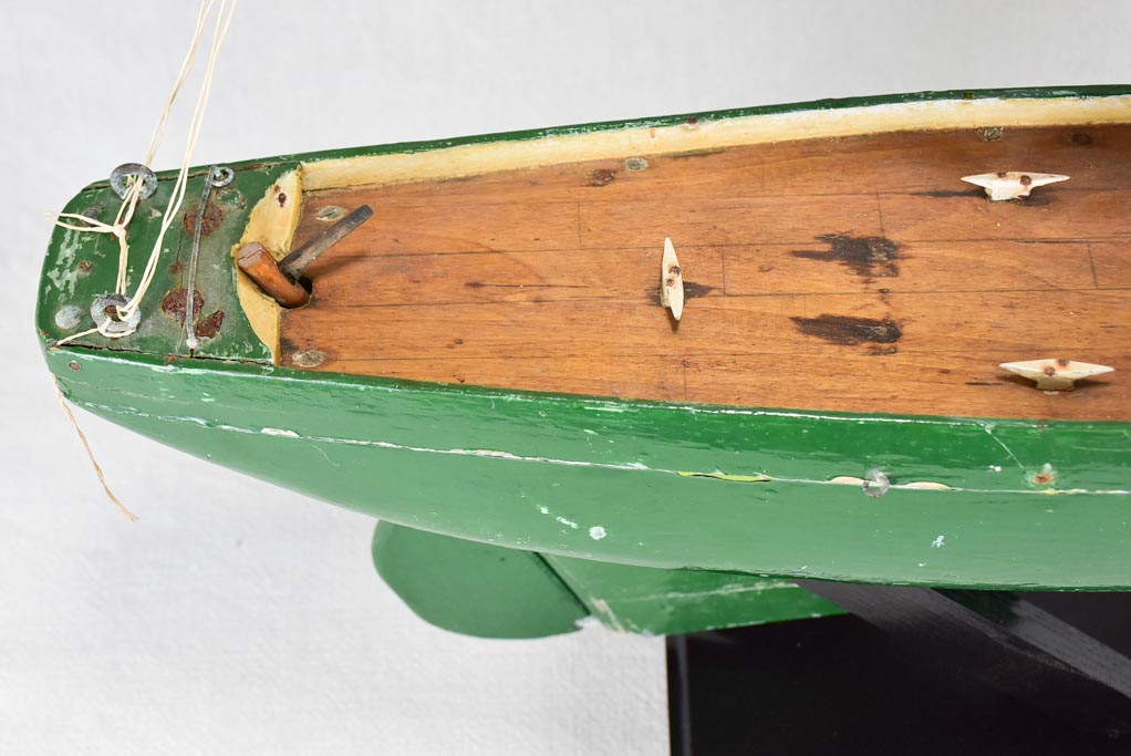 French toy sailing boat from the 1940s