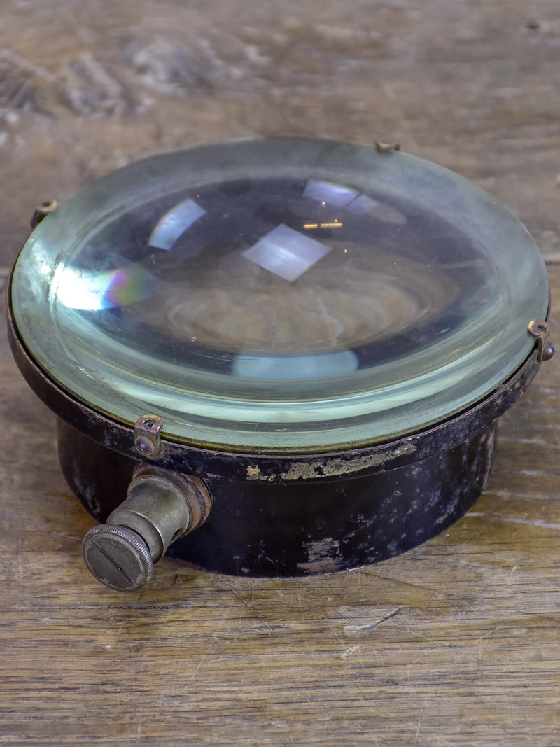 Antique French optical loupe