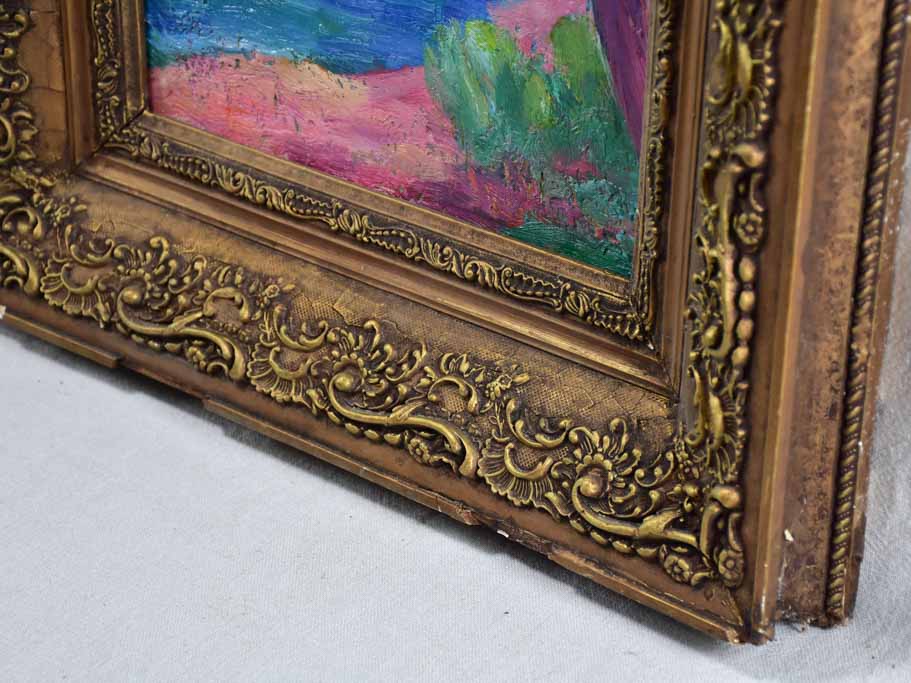 Late 19th Century Framed Costa Painting