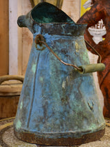 Antique French wine pouring can