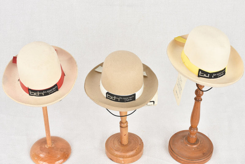Charming French mid-century miniature hats