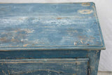 Louis XV buffet with navy blue patina