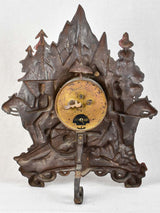 19th-century cast iron French clock PATRIE