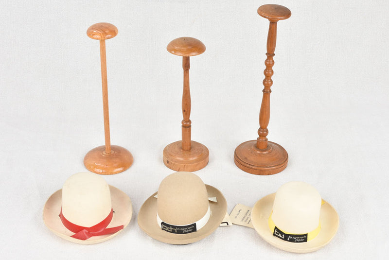 Enduring mid-century French milliner's samples 