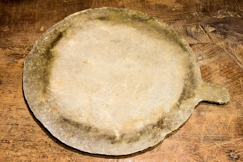 Antique French slate platter