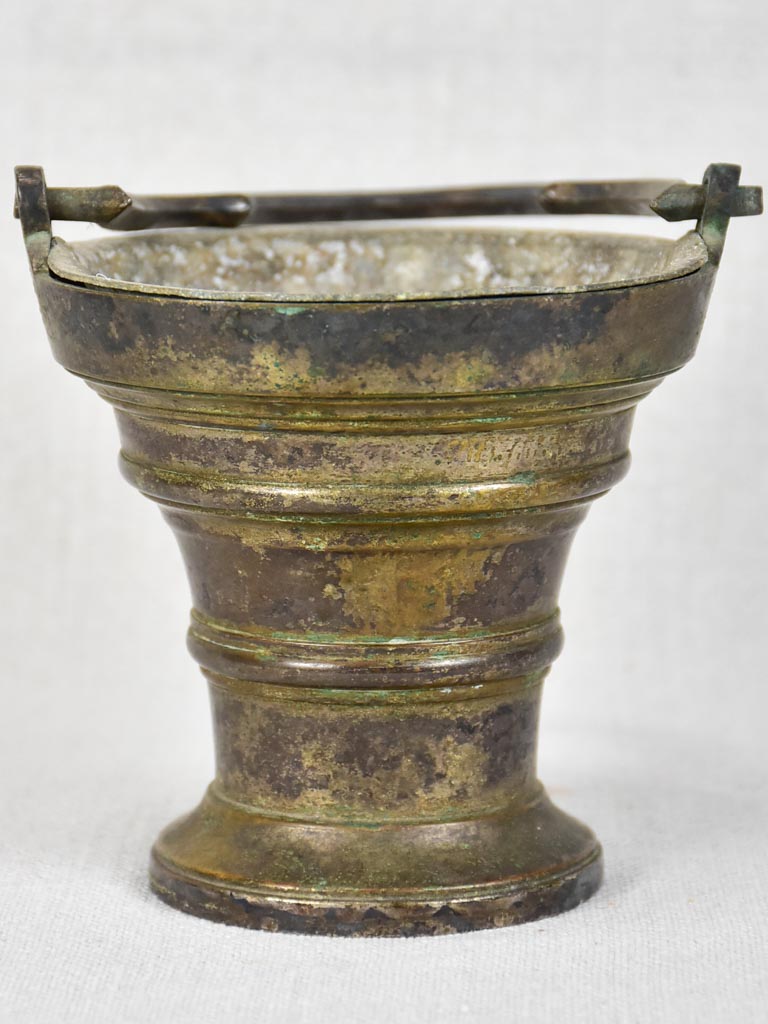 Seventeenth-century Louis XIV bronze religious vessel