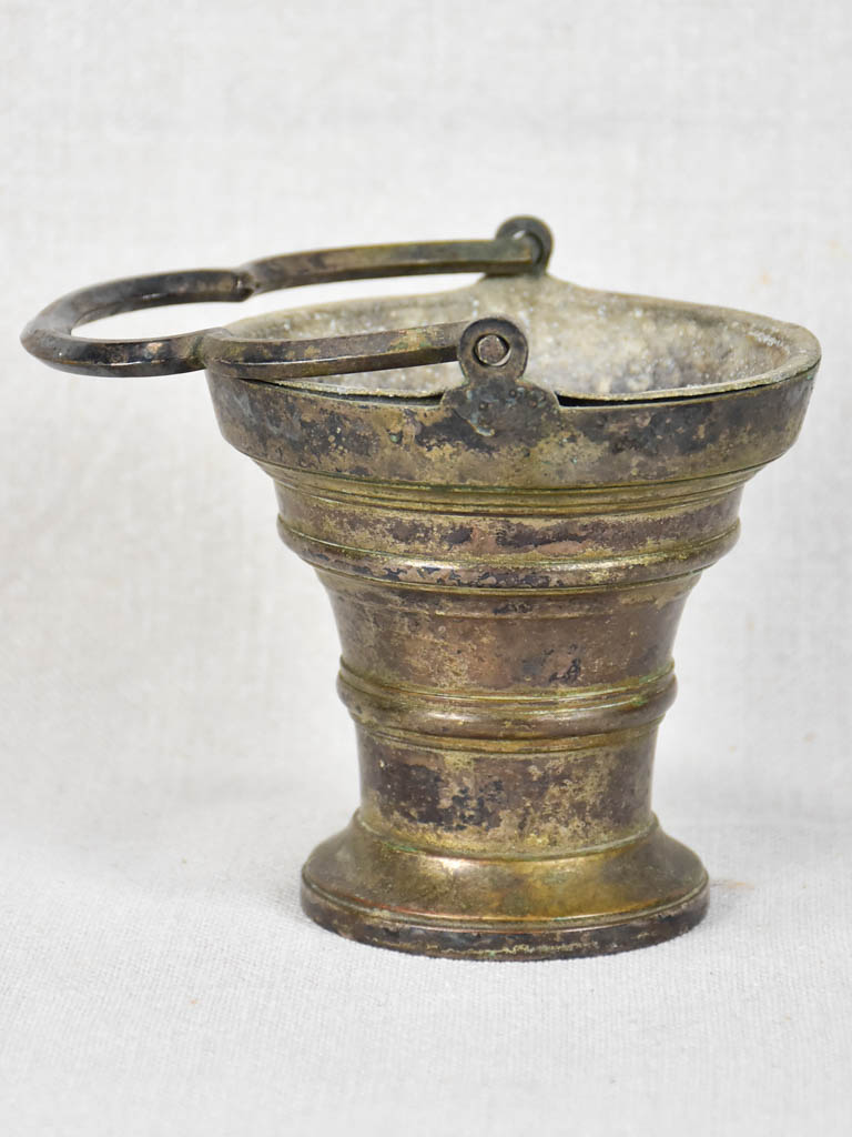Historic Religious Bronze Vessel Louis XIV