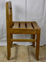 Four 1960's French oak dining chairs - Guillerme & Chambron