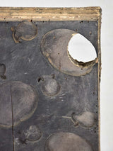 Timeless salvaged silk maker's stamp