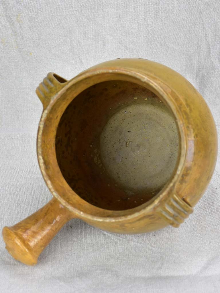 Antique French pot with spout