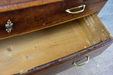 Three-drawer 19th century commode