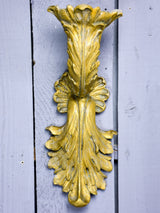 Pair of carved antique Italian wall sconces