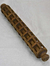 Antique French ravioli cutter / rolling pin