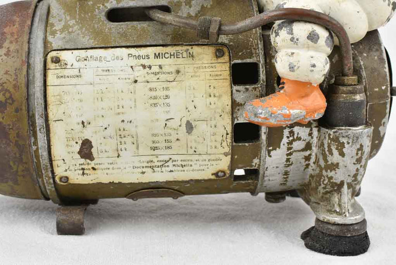 Antique Michelin air compressor