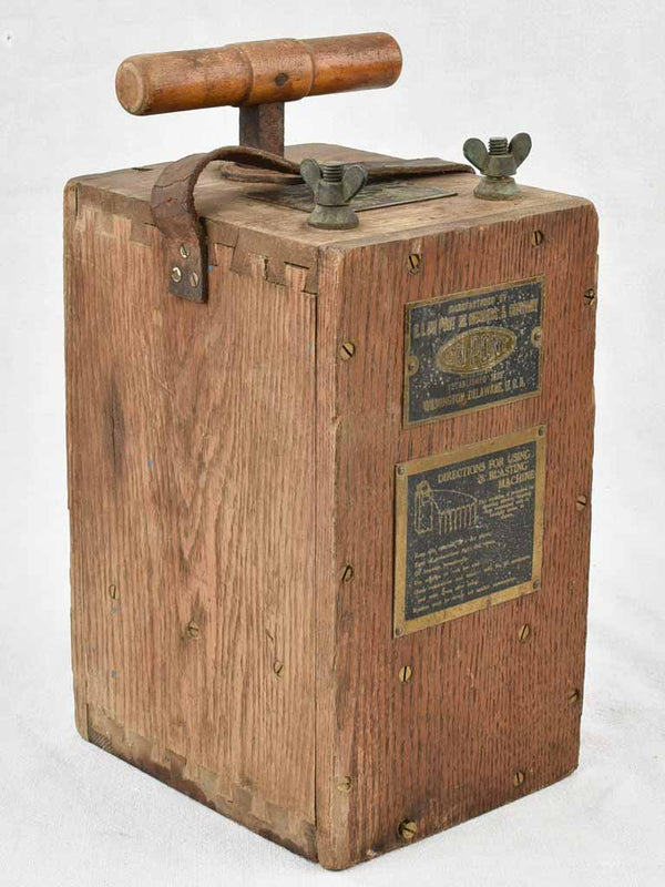Antique plunger box / dynamite detonator / blasting machine 14¼