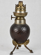 Late nineteenth-century French oil lamp
