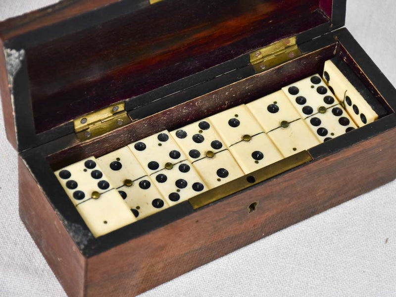 French Napoleon iii era ivory game