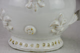 Mid-century French Emile Tessier pitcher with twisted handle 8¼"