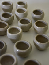 Collection of 24 escargot pots - ironstone