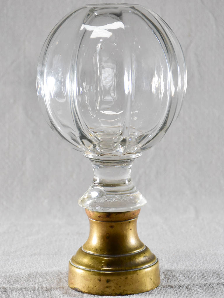 Late nineteenth-century French balustrade ball
