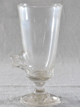 Rare 1850 blown glass with spout