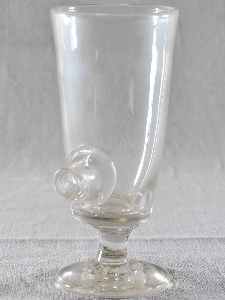 Antique blown glass scientific apothecary piece