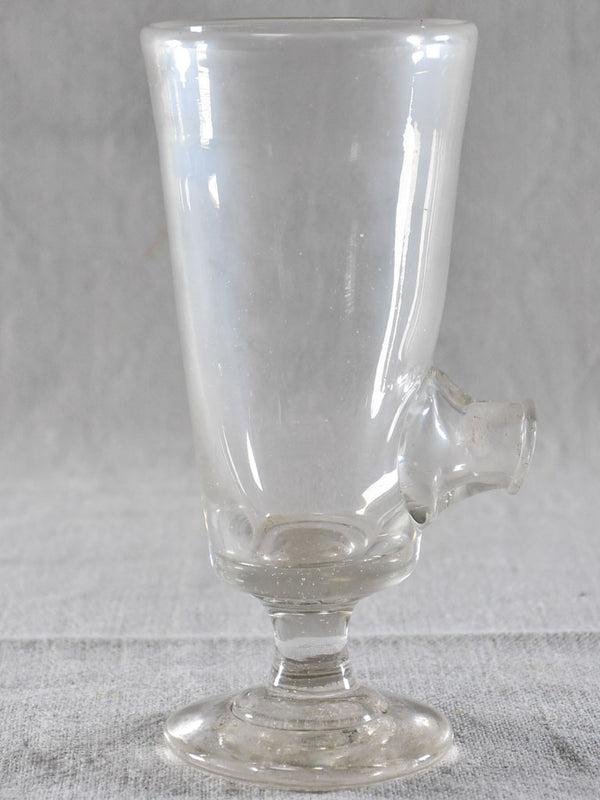 19th-century unique scientific glass curiosity