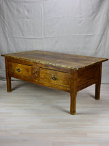 Antique French coffee table 29¼" x 52¾"
