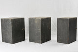 Collection of 3 antique faux books L. Pagua