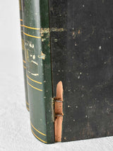Collection of 3 antique faux books L. Pagua