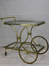 Elegant 1930's French bar cart