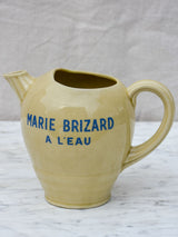 Collector's item ceramic water pitcher