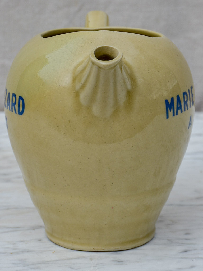 Vintage Marie Brizard a l'eau pitcher