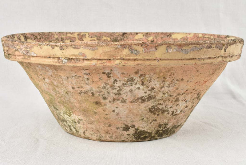 Rustic Antique French mixing bowl 15"