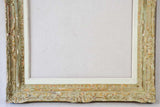 Pretty carved timber antique frame 20½" x 35"