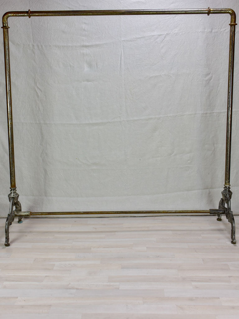 1930's French clothes rack from a boutique 59"