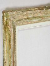 Pretty carved timber antique frame 20½" x 35"