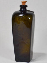 17th-century English rum bottle 11¾"