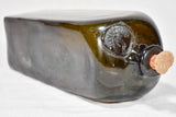 17th-century English rum bottle 11¾"
