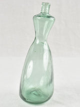 Small antique blown-glass lamb's milk bottle 8¼"