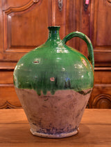 19th century Castelnaudary oil jug