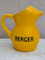 Antique large-scale berger Pastis water jug