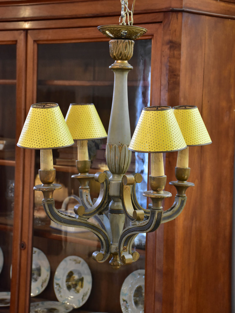French Directoire lustre – carved