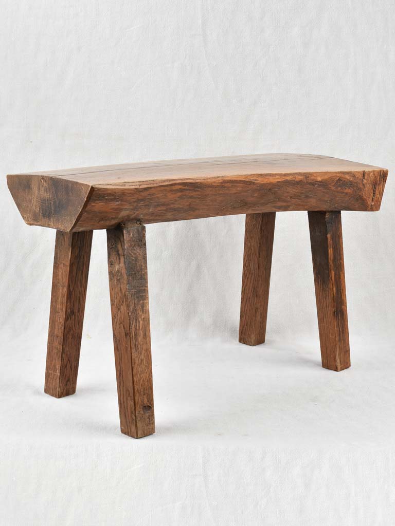 Primitive side table / bench from Savoy 29½"