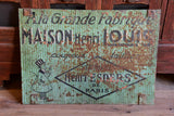 Antique French tailor's sign