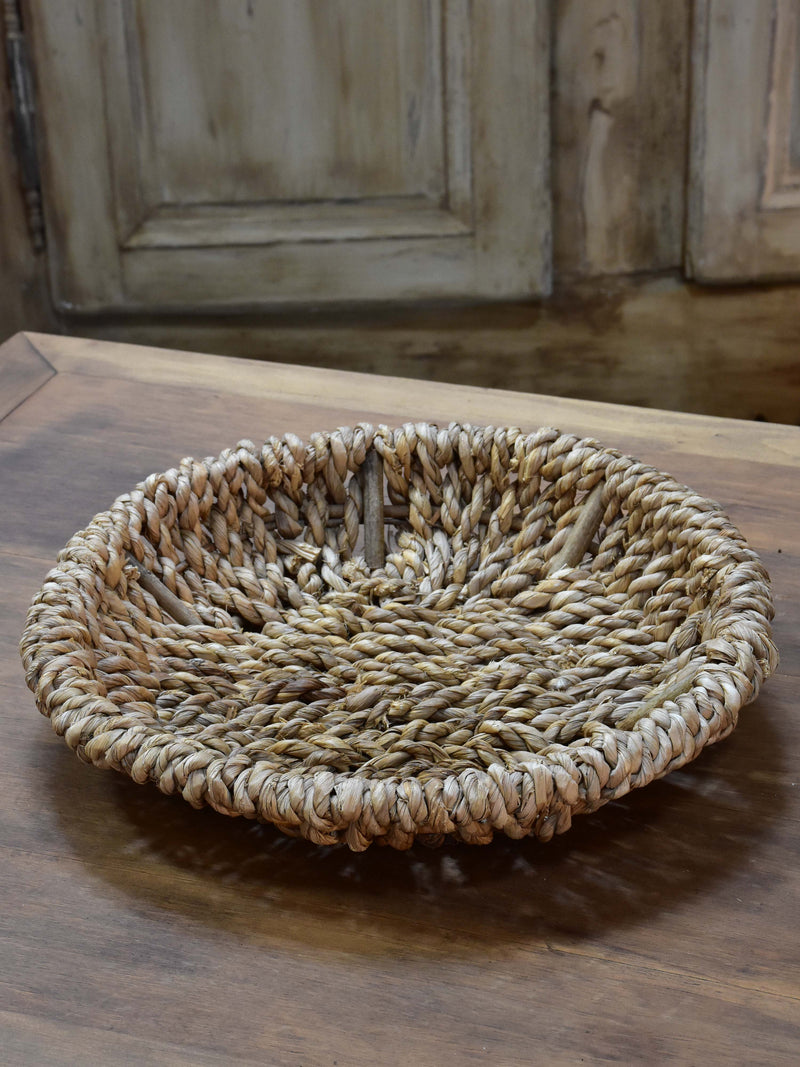 Vintage woven French bowl
